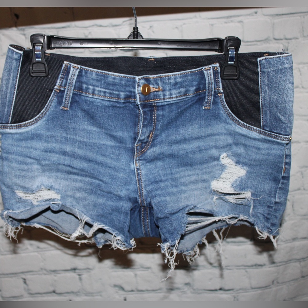 Isabel Maternity Cutoff Shorts